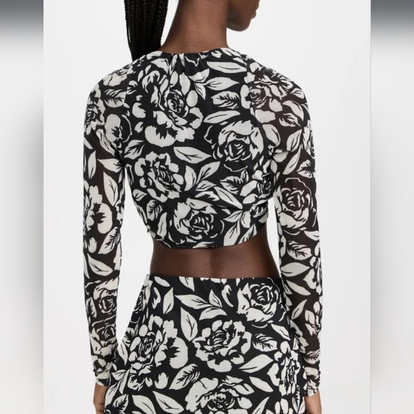 AFRM - Charmin Power Mesh Rouched Top - Picture 3 of 13